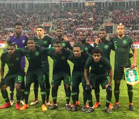 Victor Moses, Iwobi, Mikel, Ighalo, Balogun Start As Nigeria Announce Starting XI Vs England